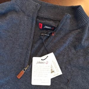 Johnnie-O 100% Merino 1/4 Zip Sweater
